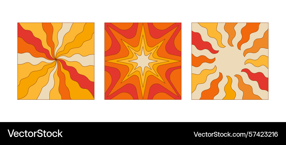 In simple linear style - design templates In simple linear style - design templates vector image