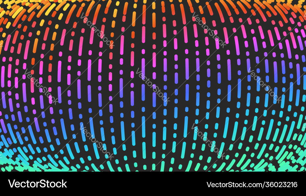 Linear pattern trending background ordered arc Linear pattern trending background ordered arc vector image