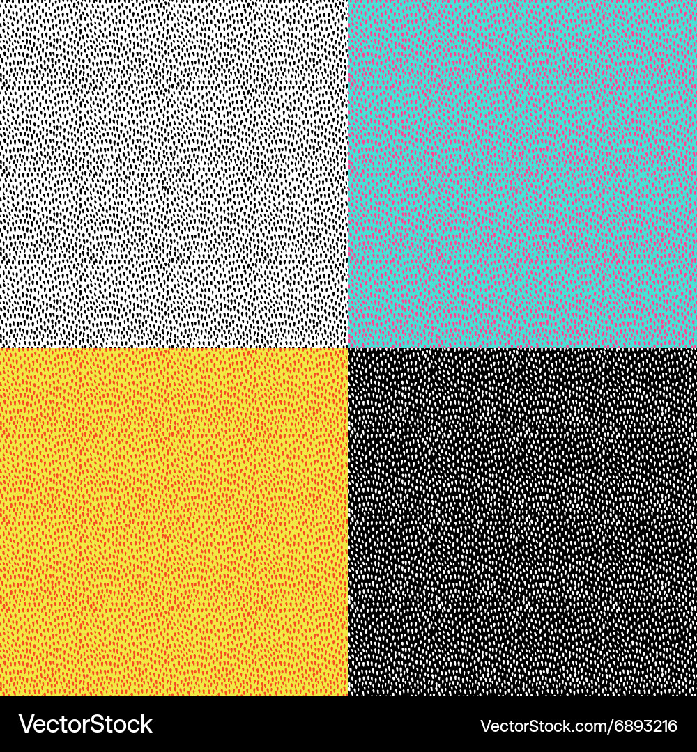 Seamless pattern in memphis style vector image