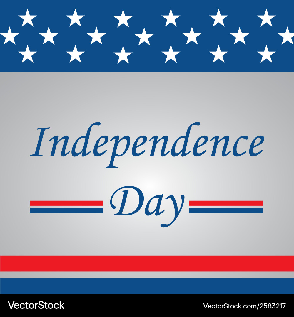 A calendar with some stars and text Vector Image
