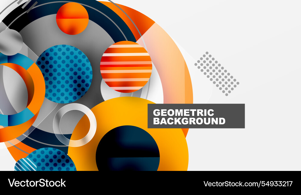 Abstract geometric background with overlapping Abstract geometric background with overlapping vector image