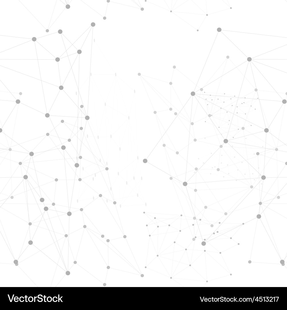 Abstract Polygon Network Background vector image