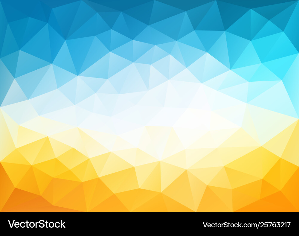 Low poly triangle shape pattern Low poly triangle shape pattern vector image