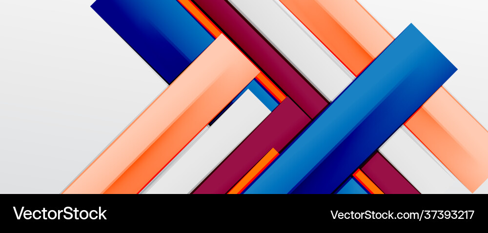 Multicolored lines background design template Multicolored lines background design template Vector Image