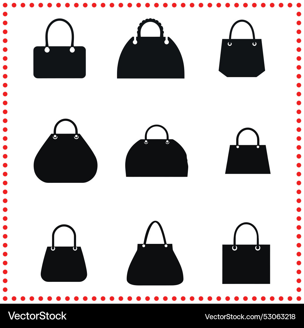 Classy and functional a handbag design that keeps Classy and functional a handbag design that keeps Vector Image