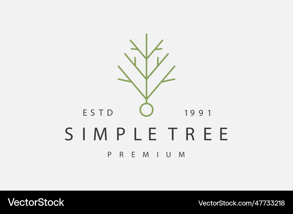 Tree Tree Vector Image