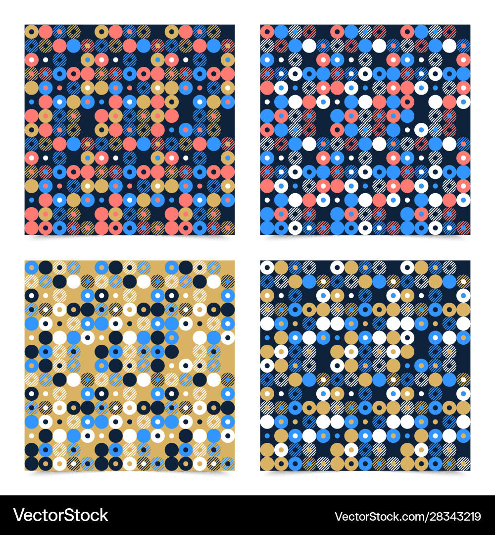 Abstract background seamless pattern made vector image
