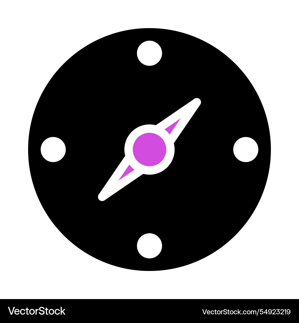 Compass icon navigation direction and exploration Vector Image