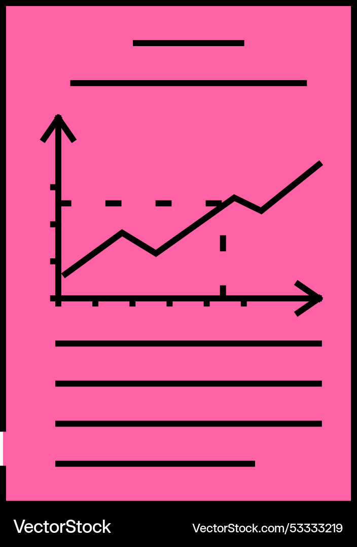 Graph data science icon color Graph data science icon color vector image