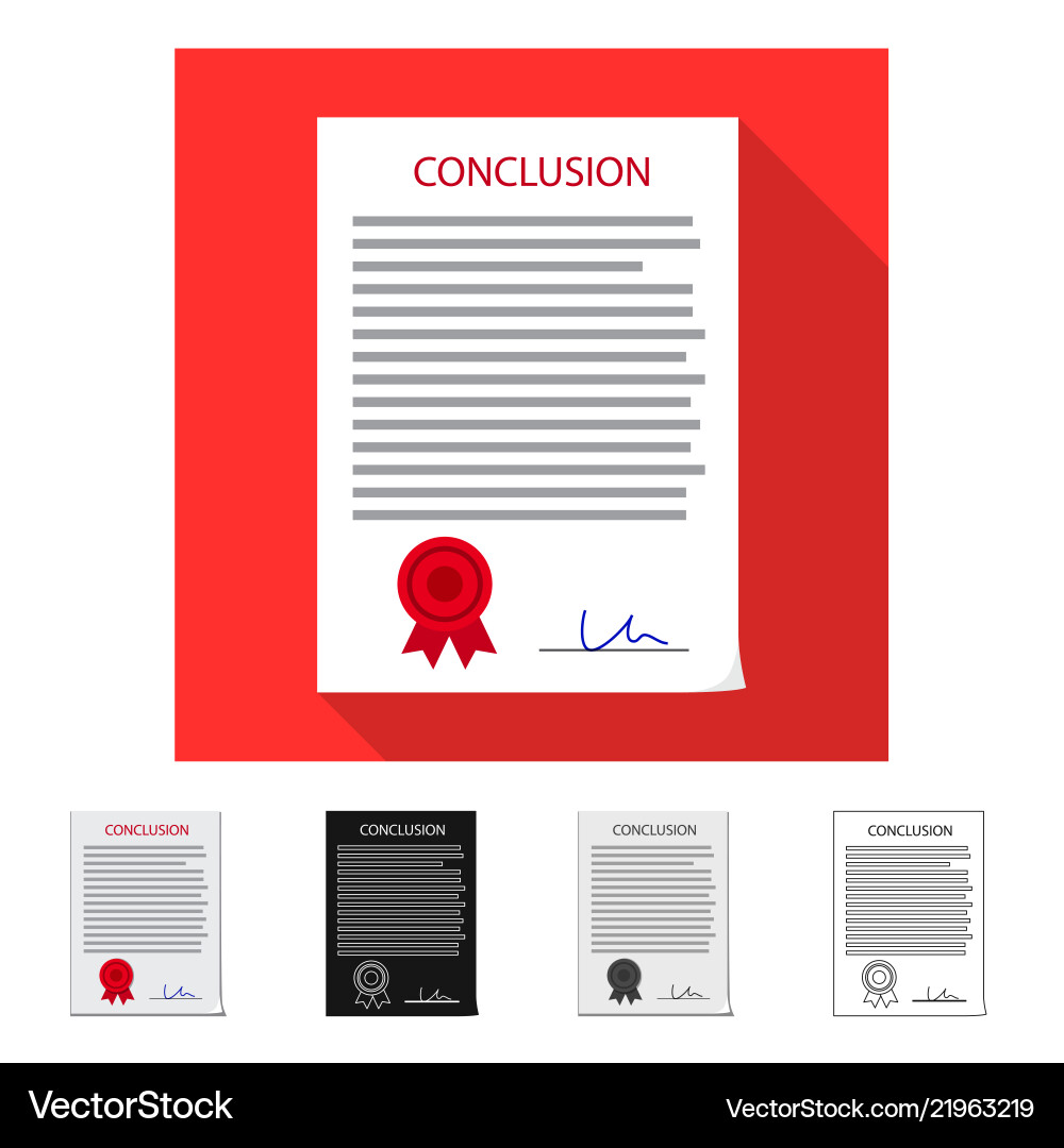 Isolated object of form and document sign vector image