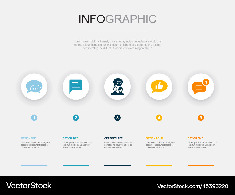 Message app comment conversation social media Vector Image
