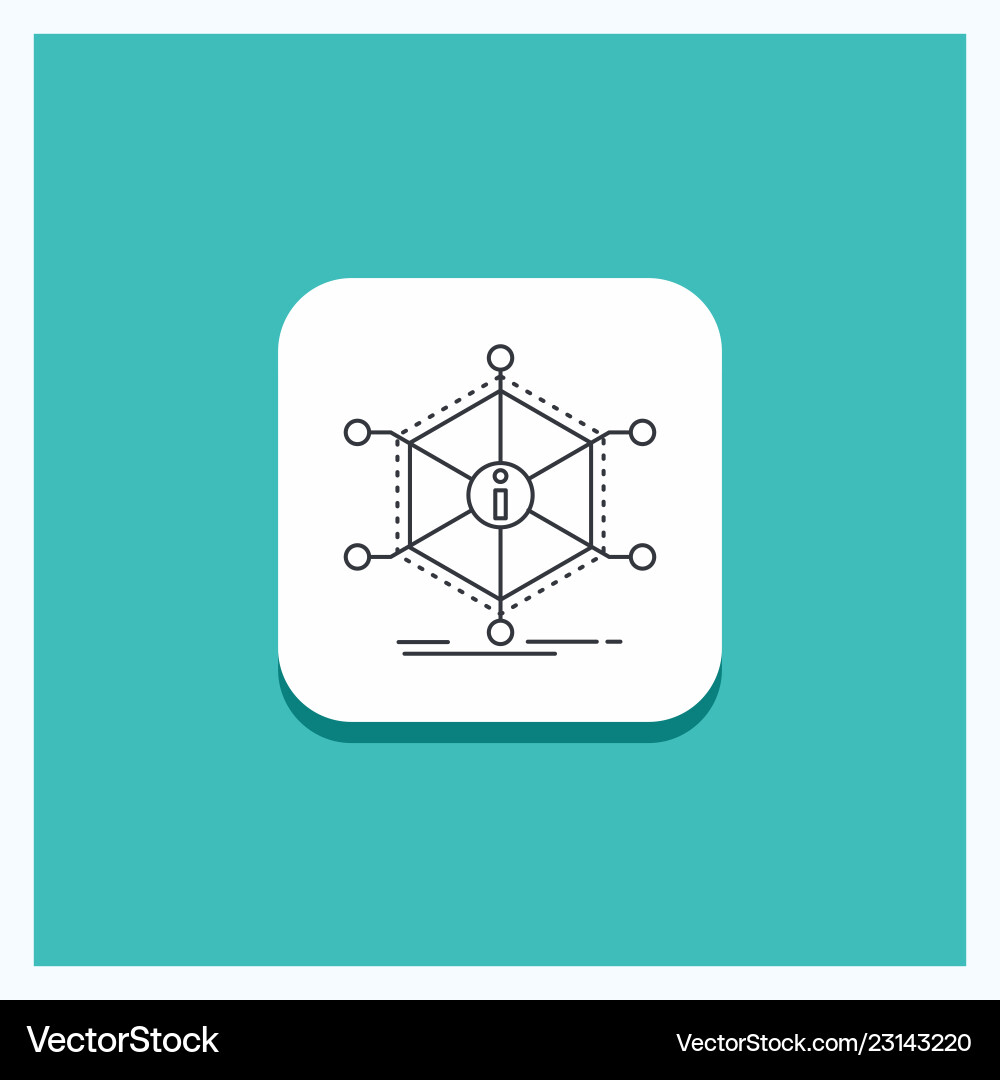 Round button for data help info information Round button for data help info information Vector Image