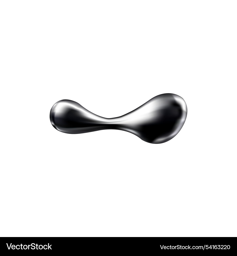 Smooth shape with futuristic elements Vector Image