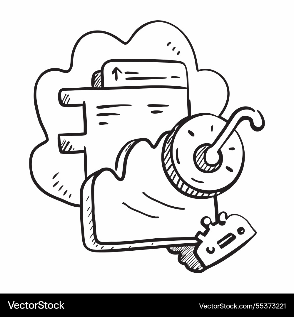 Cloud and key with encryption wording concept Cloud and key with encryption wording concept vector image