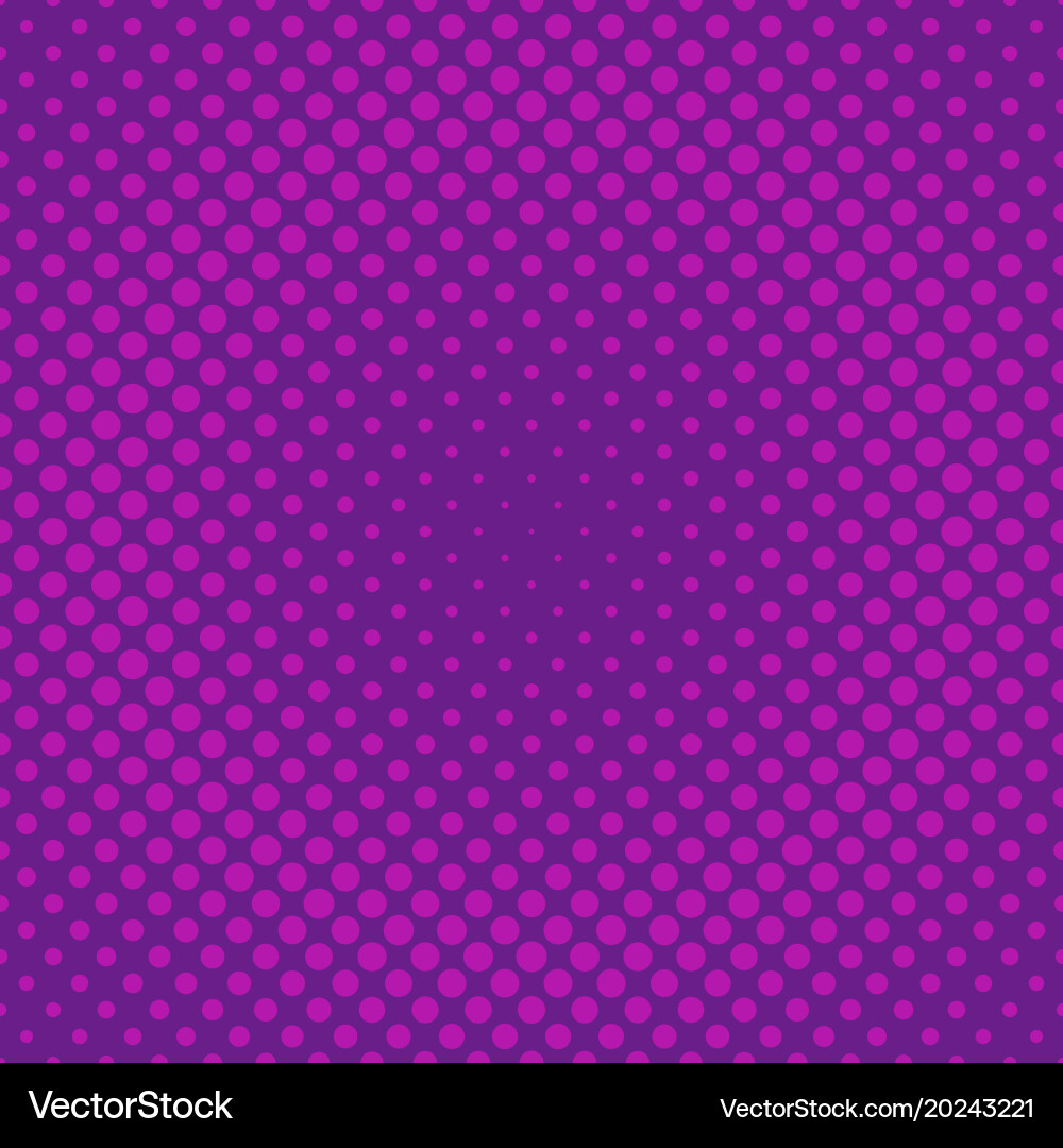 Geometric halftone circle pattern background from Vector Image
