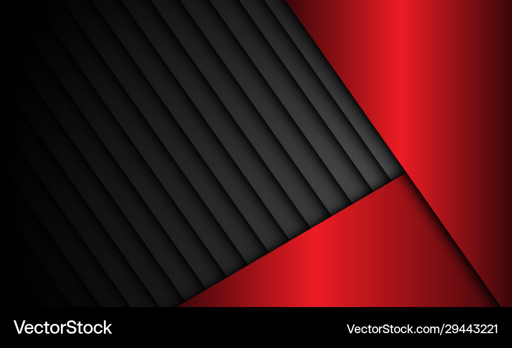 Red Metallic Shutter Pattern vector image