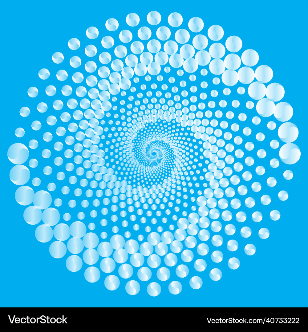 Checkered spiral design element image Checkered spiral design element image vector image