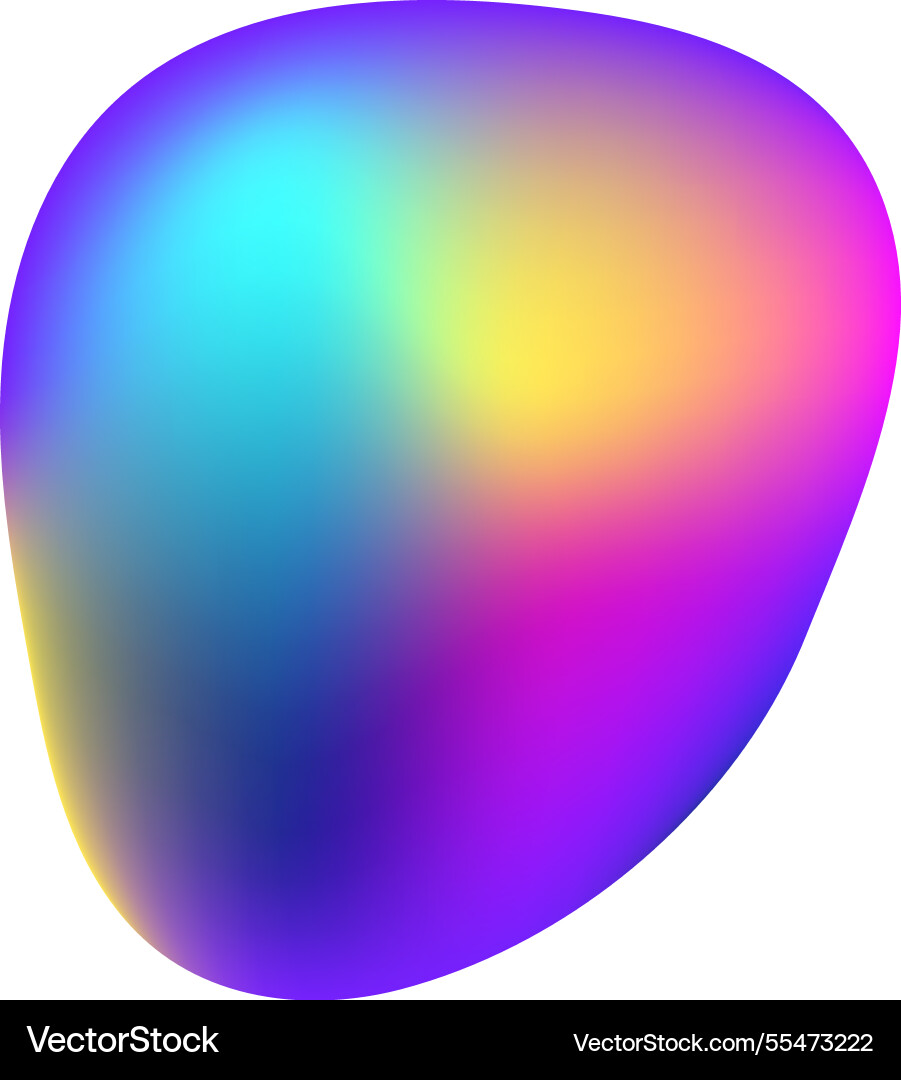 Creating a smooth gradient blending vibrant Creating a smooth gradient blending vibrant vector image