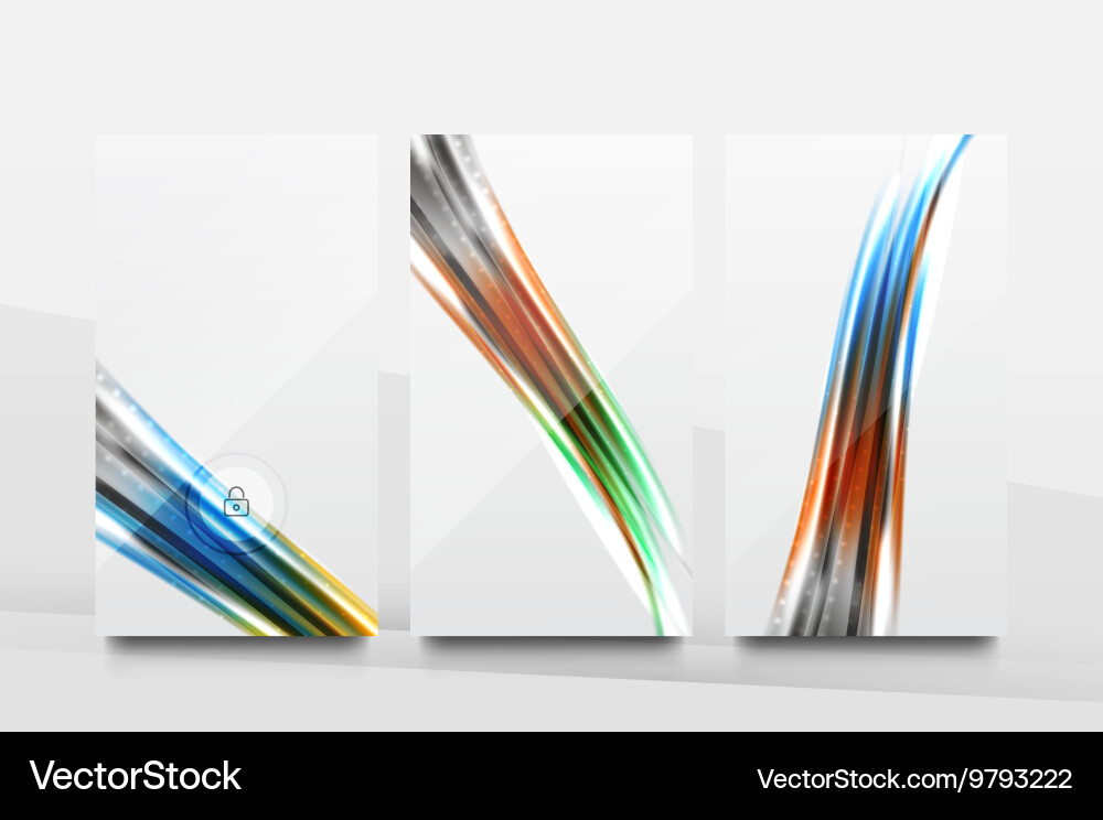Mobile application interface background design Vector Image