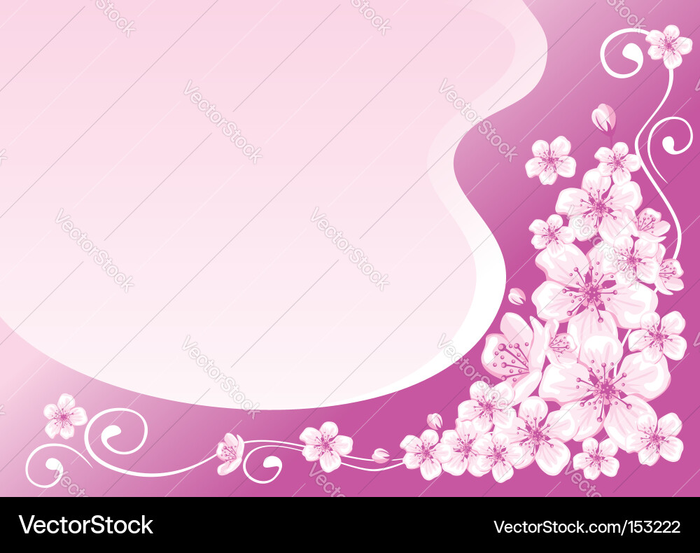 Spring background Vector Image