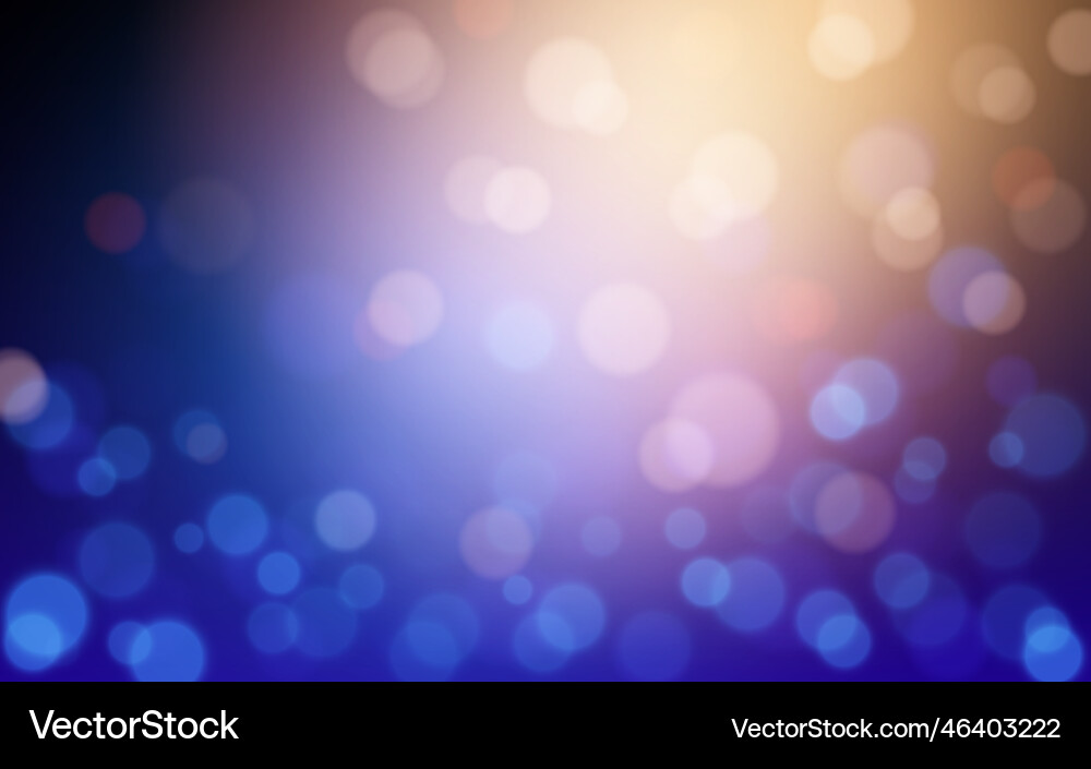 Underwater bokeh soft light abstract background Vector Image