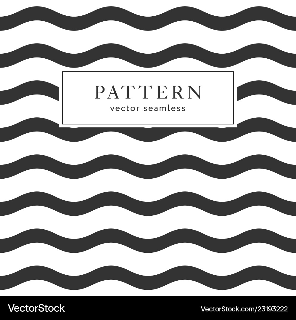 Waves geometric seamless pattern Waves geometric seamless pattern vector image