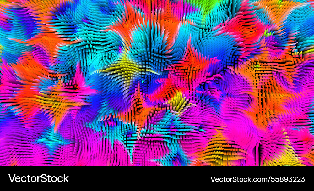 Colorful abstract texture created with gradient Colorful abstract texture created with gradient Vector Image