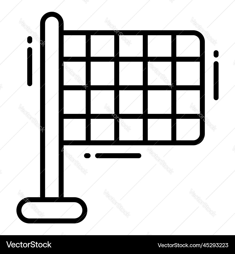 Flag icon related map location and navigation Vector Image