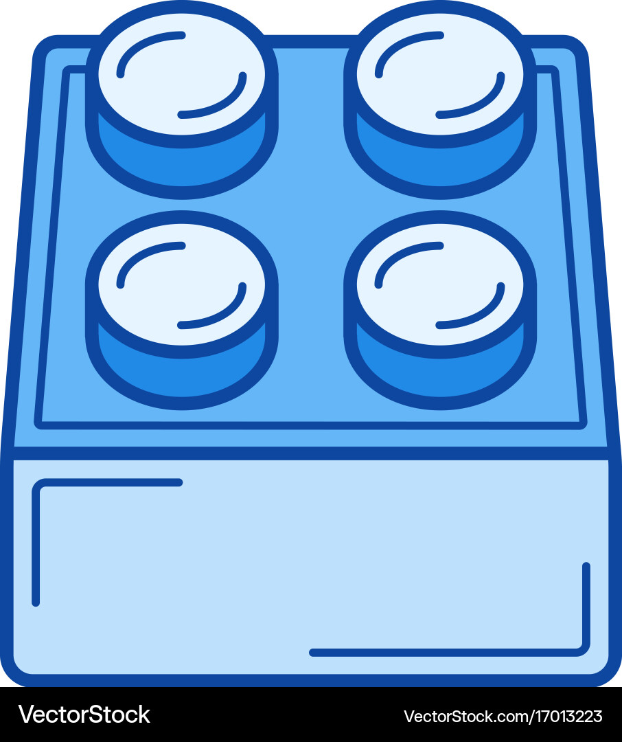 Module line icon Vector Image