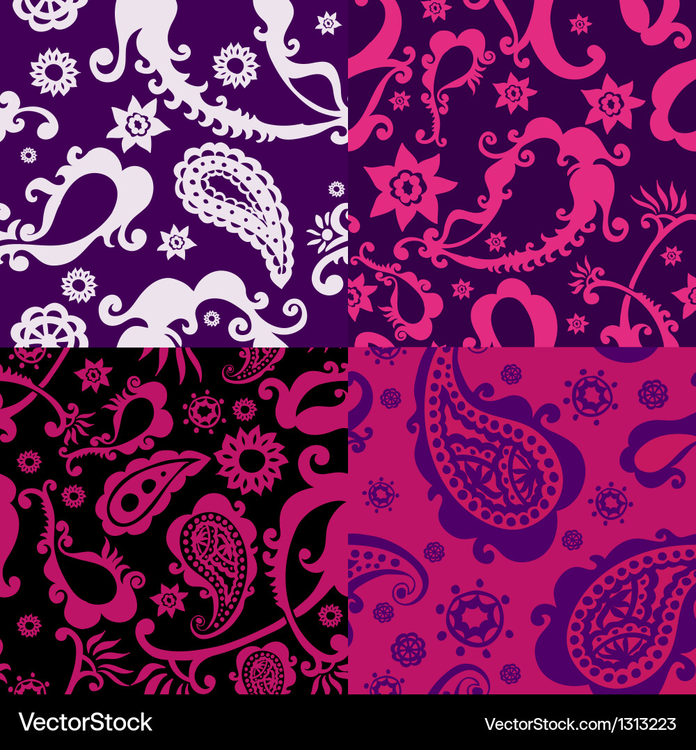 Seamless pattern vector image
