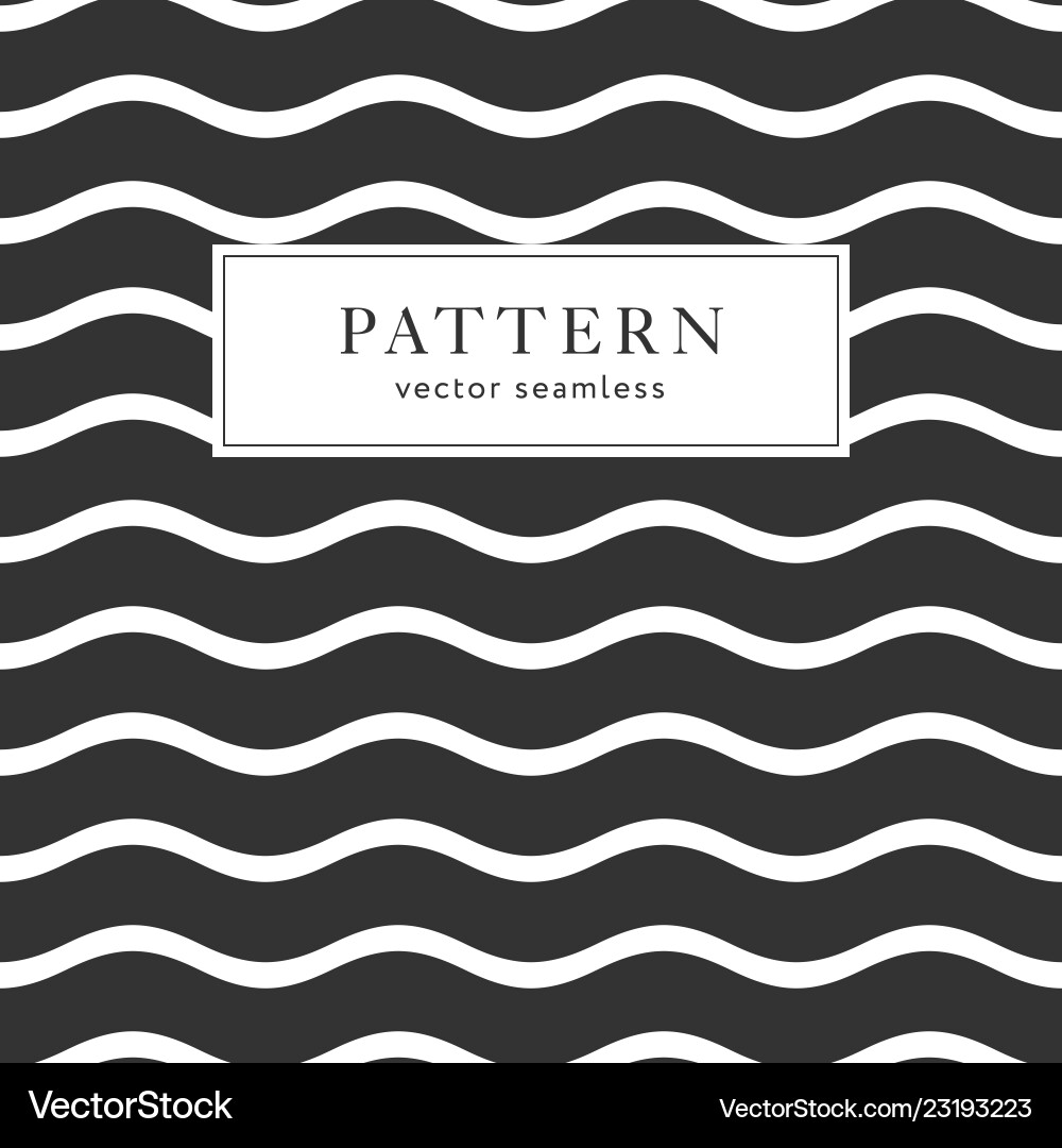 Waves geometric seamless pattern Waves geometric seamless pattern vector image