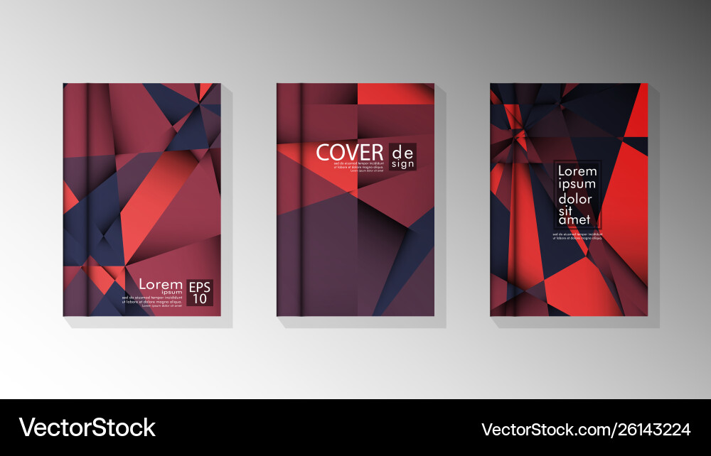 Gradient minimal geometric pattern design Vector Image