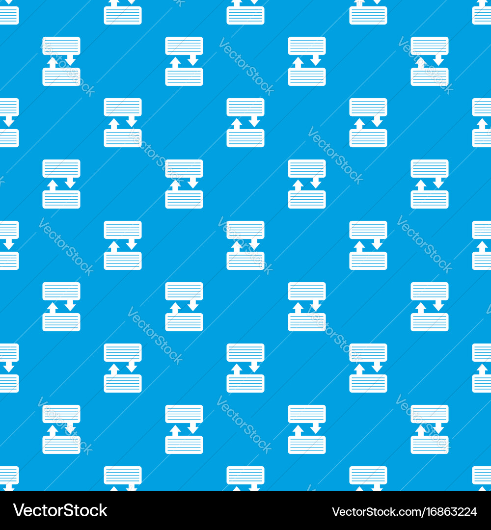 Infographic blocks with arrows pattern seamless vector image