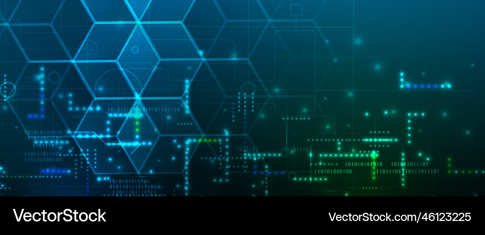 Abstract futuristic fade computer technology Abstract futuristic fade computer technology vector image