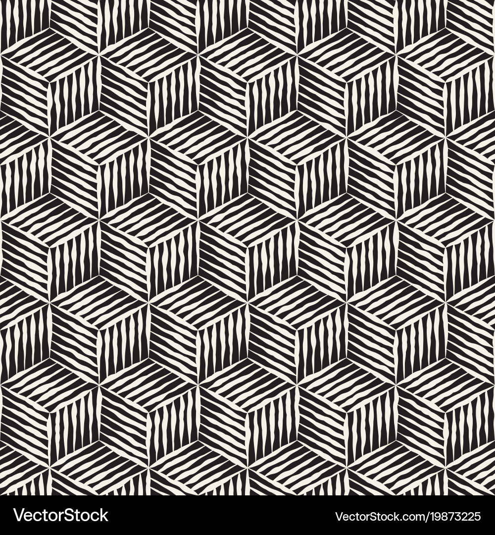 Abstract Geometric Stripe Pattern Vector Image