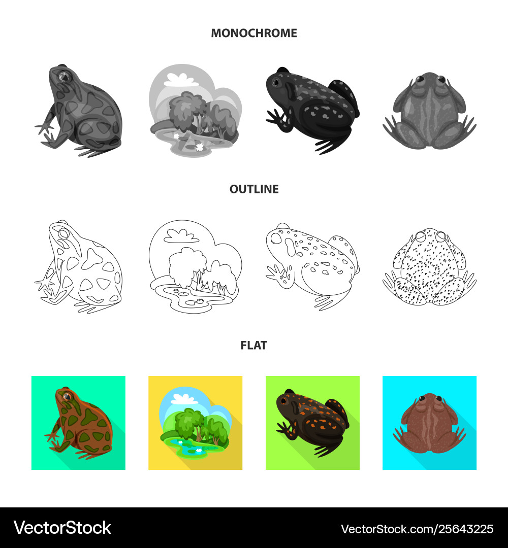 Design wildlife and bog icon set Design wildlife and bog icon set Vector Image