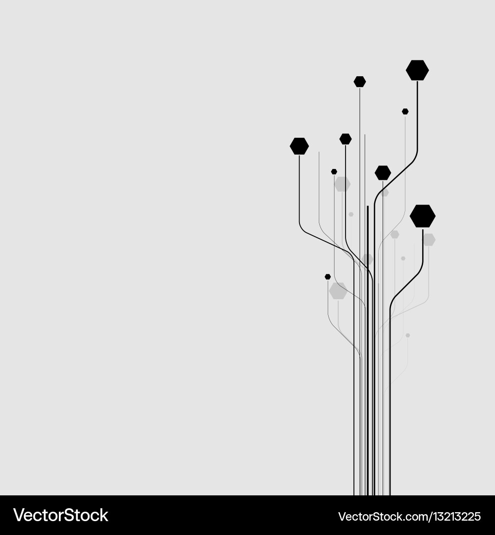 Technology & Science Abstract Background vector image