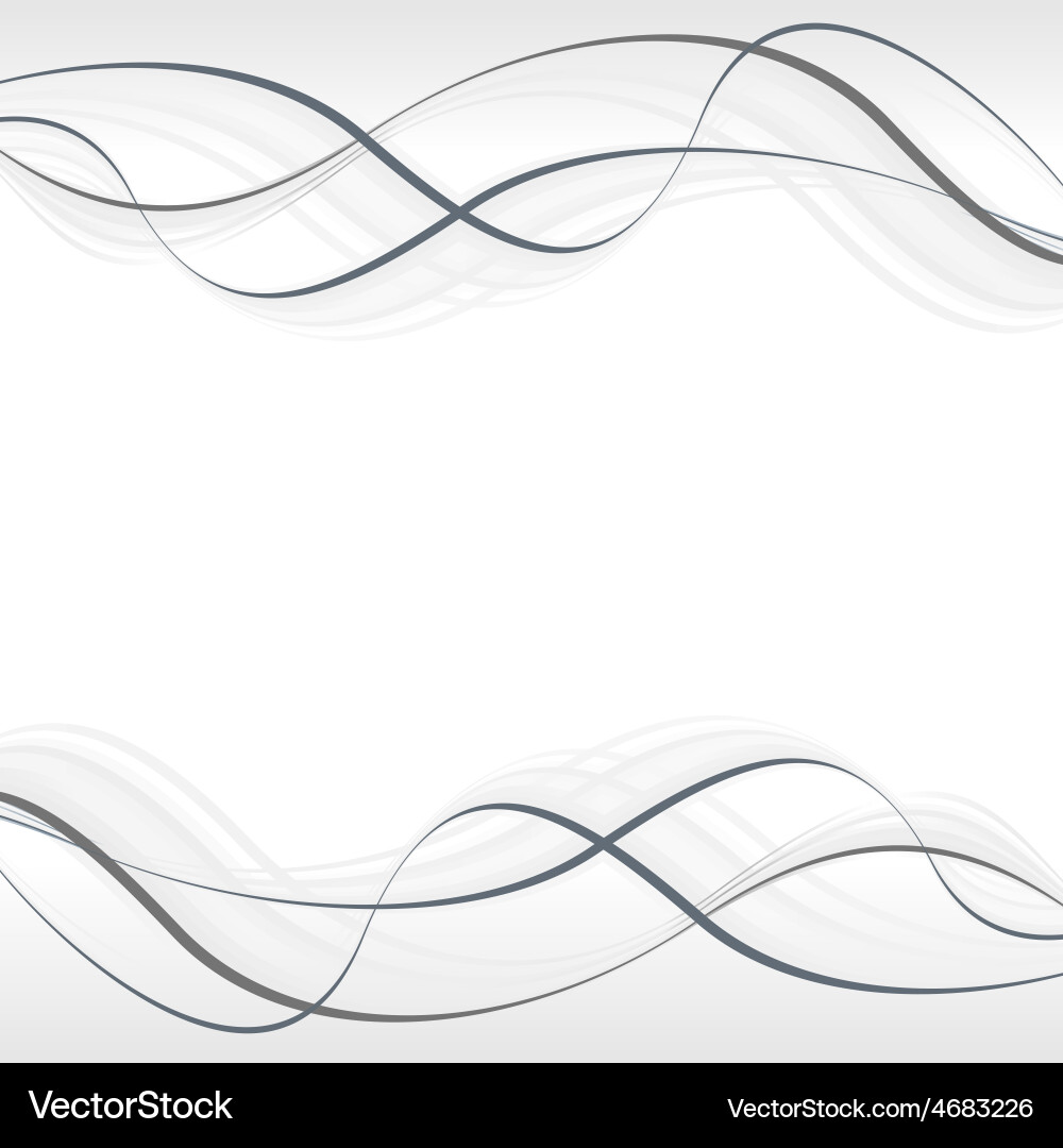Abstract White Swirl Background Vector Image