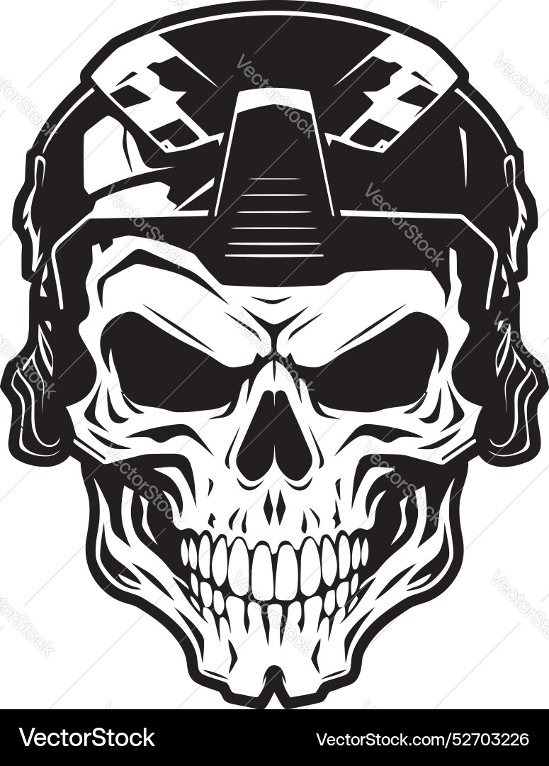 Combat command emblematic of commanding military Vector Image