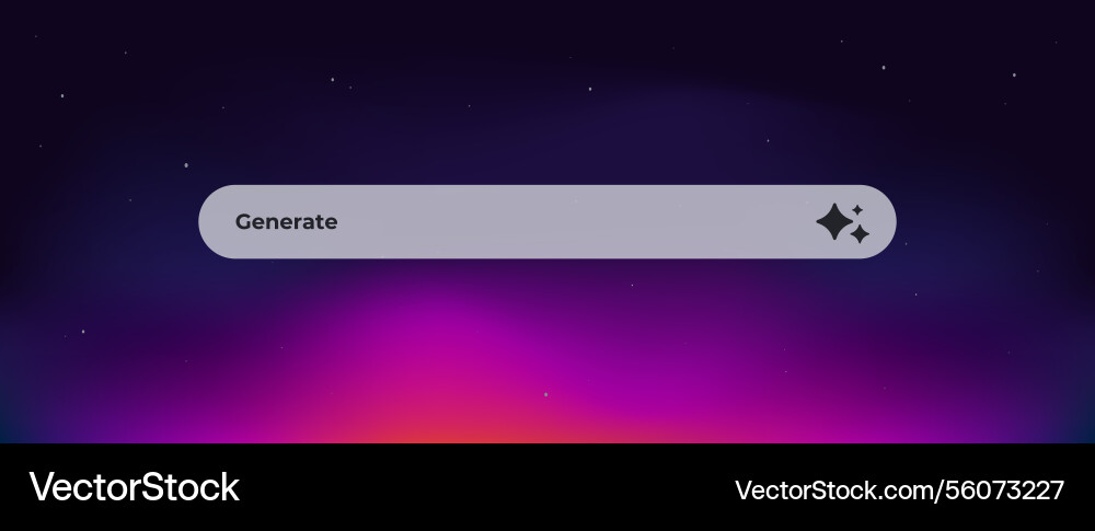 Ai patterned search box with subtle icons vector image