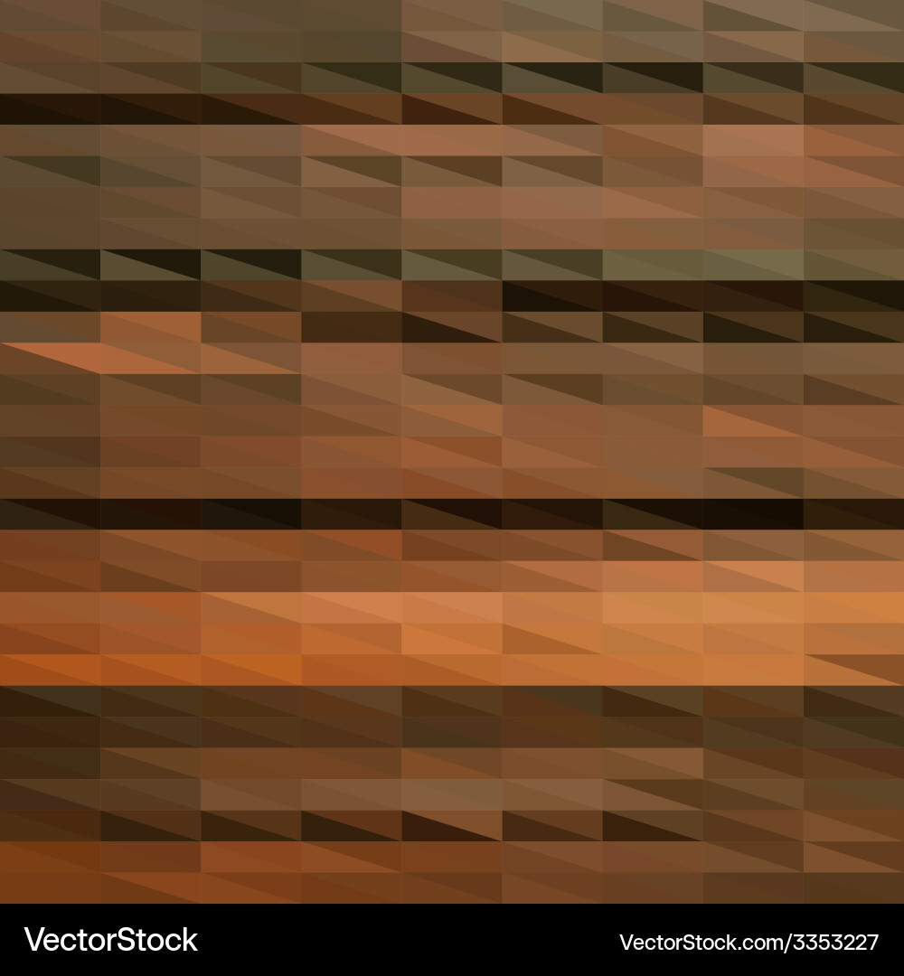 Brown triangle abstract background Vector Image