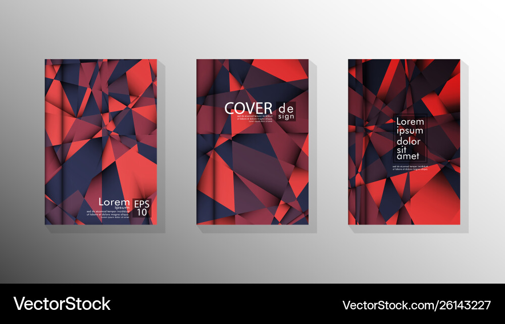 Gradient minimal geometric pattern design Vector Image