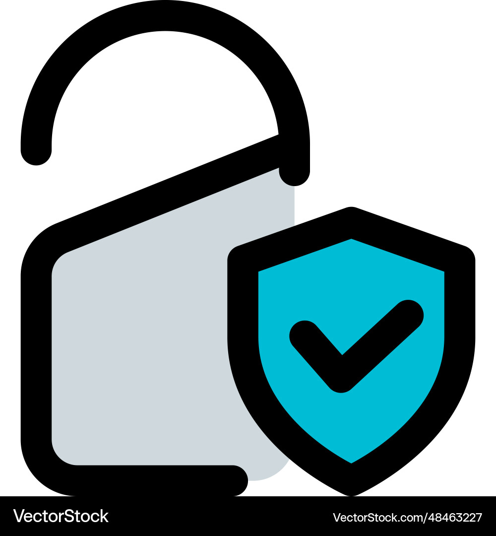 Secure price tag with encryption Vector Image