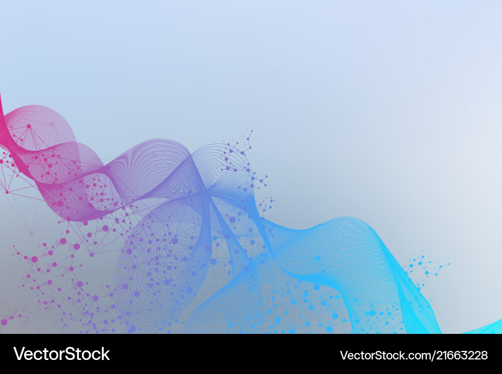 Abstract wave element for designbig data Vector Image