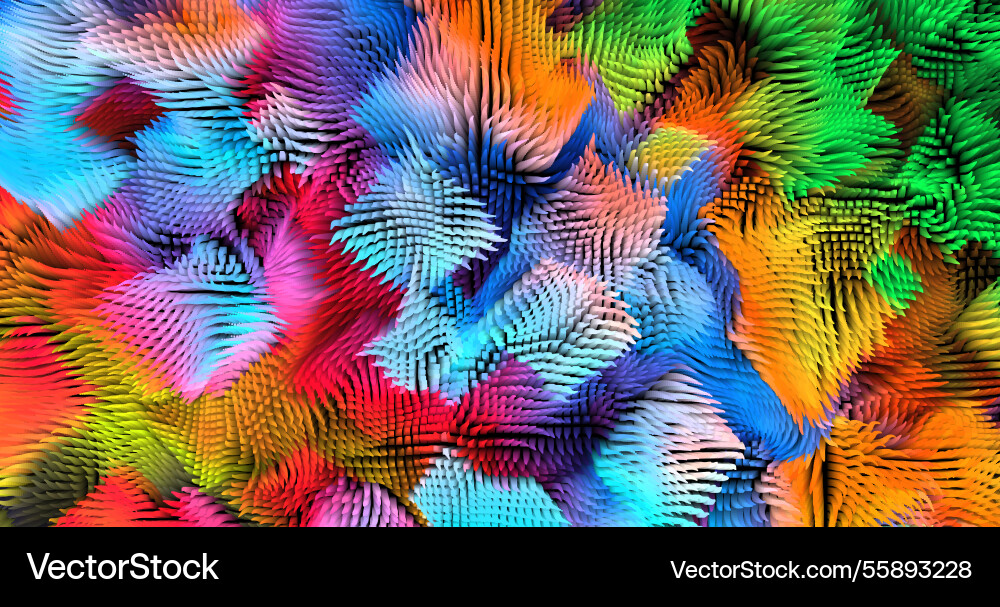 Colorful abstract texture created with gradient Colorful abstract texture created with gradient Vector Image