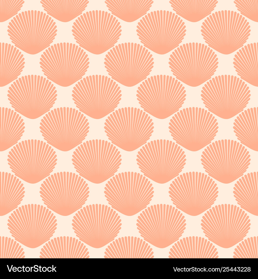 Seamless pattern with seashells for wrapping paper Seamless pattern with seashells for wrapping paper vector image