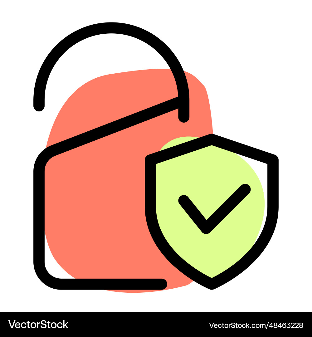 Secure price tag with encryption Vector Image