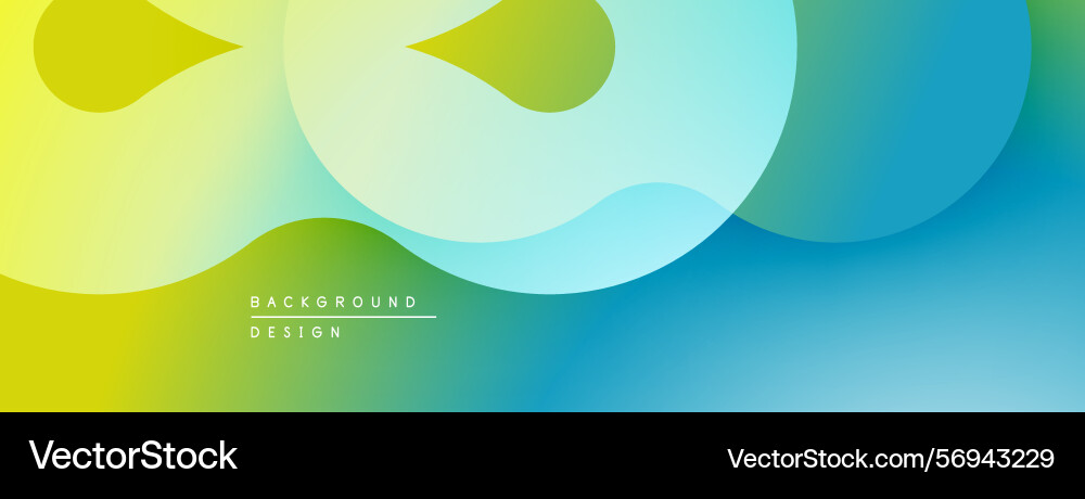 Abstract background features flowing shapes Abstract background features flowing shapes Vector Image