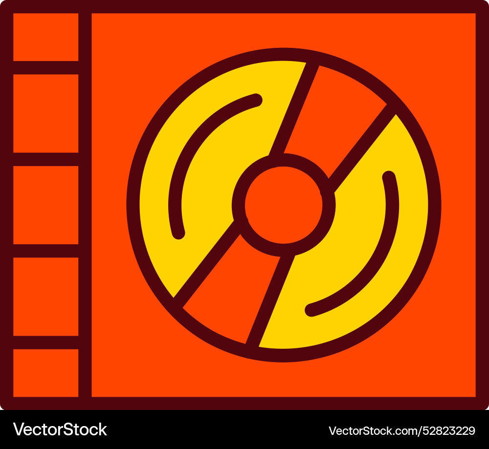 Compact disk icon design Vector Image