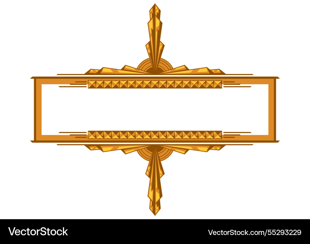 Rahmen im Jugendstil dekorative geometrische Rahmen im Jugendstil dekorative geometrische vektorbild